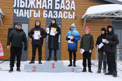 Лыжная трасса объединила спортсменов района