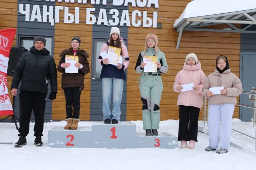 Лыжная трасса объединила спортсменов района