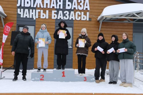 Лыжная трасса объединила спортсменов района