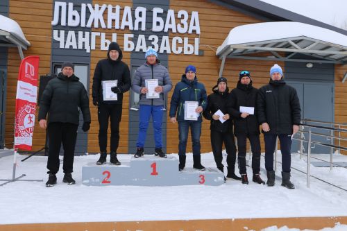 Лыжная трасса объединила спортсменов района