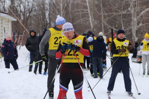 Лыжная трасса объединила спортсменов района