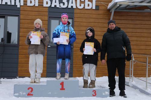 Лыжная трасса объединила спортсменов района