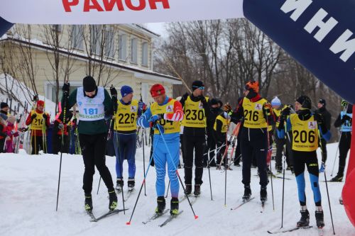 Лыжная трасса объединила спортсменов района