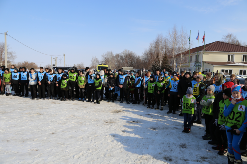 Лыжная гонка памяти героя прошла в Алексеевском