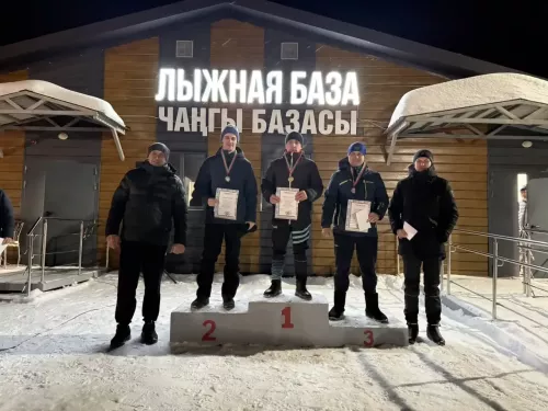 Ночная лыжная гонка объединила спортсменов Закамья в Алексеевском