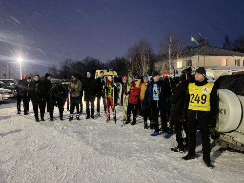Ночная лыжная гонка объединила спортсменов Закамья в Алексеевском