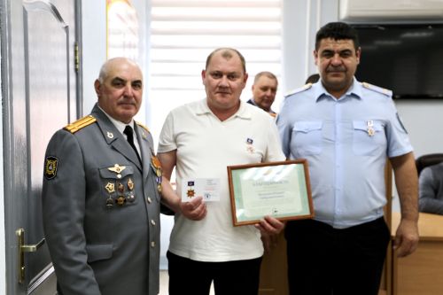 В Алексеевском наградили ветеранов МВД