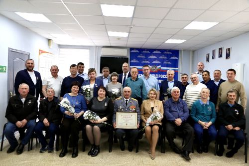 В Алексеевском наградили ветеранов МВД