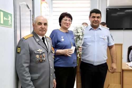В Алексеевском наградили ветеранов МВД