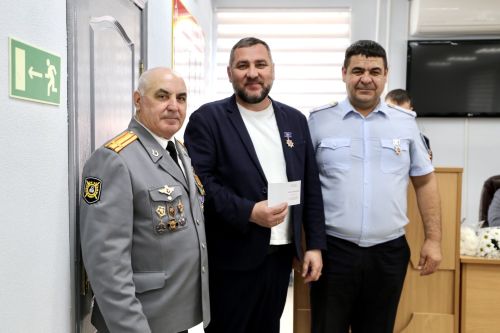 В Алексеевском наградили ветеранов МВД