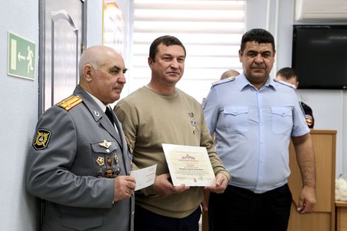 В Алексеевском наградили ветеранов МВД