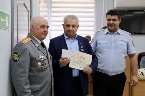 В Алексеевском наградили ветеранов МВД