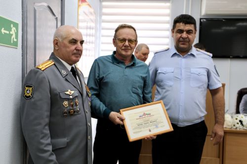 В Алексеевском наградили ветеранов МВД