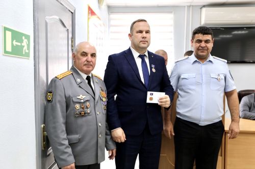 В Алексеевском наградили ветеранов МВД