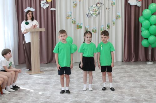 В Алексеевском дошкольников посвятили в Эколята