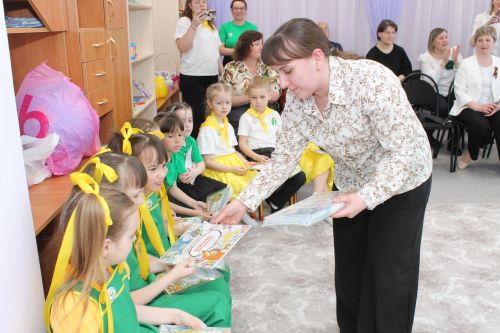 В Алексеевском дошкольников посвятили в Эколята