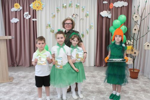 В Алексеевском дошкольников посвятили в Эколята
