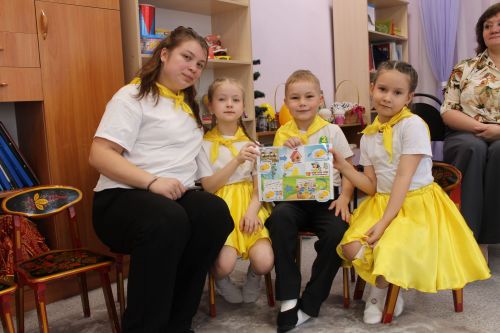 В Алексеевском дошкольников посвятили в Эколята