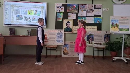 В Алексеевской школе №2 отметили день рождения Габдуллы Тукая