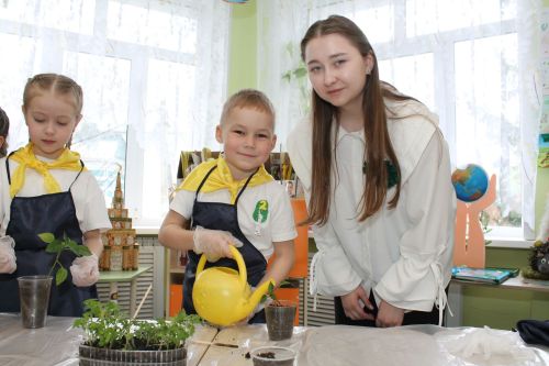 В Алексеевском дошкольников посвятили в Эколята