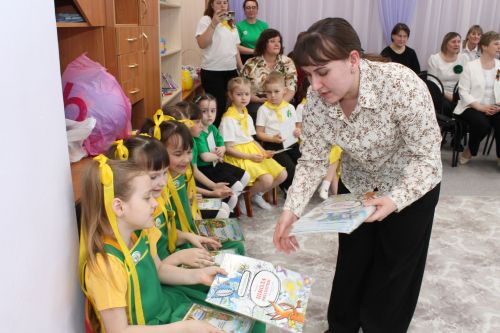 В Алексеевском дошкольников посвятили в Эколята