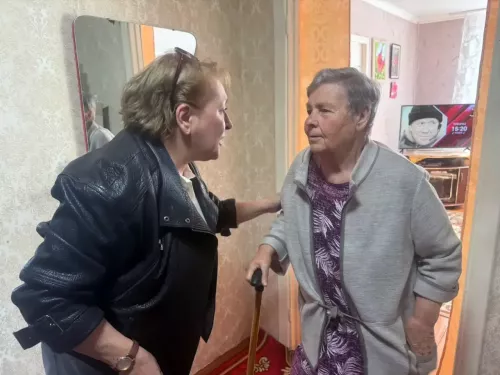 Ветеранов и детей войны поздравили с Днем Победы в Ерыклинском поселении