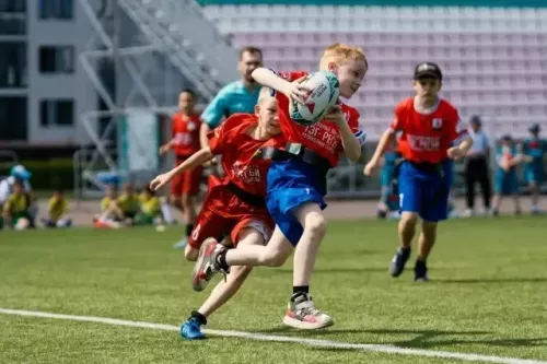 Алексеевские школьники выступили в финале лиги по тэг-регби