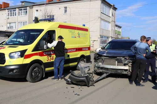 Подросток пострадал в ДТП на улице Комсомольской