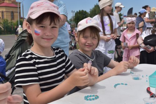 Фоторепортаж с празднования Дня России в Алексеевском