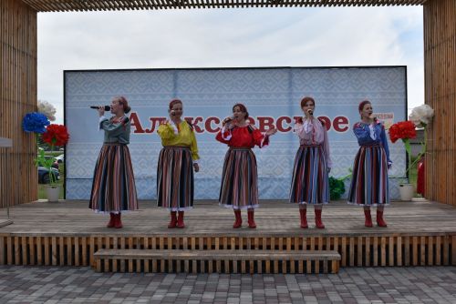 Фоторепортаж с празднования Дня России в Алексеевском