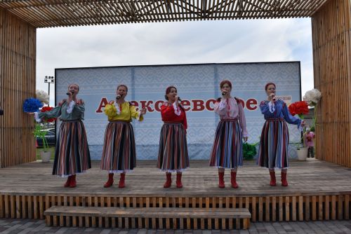Фоторепортаж с празднования Дня России в Алексеевском