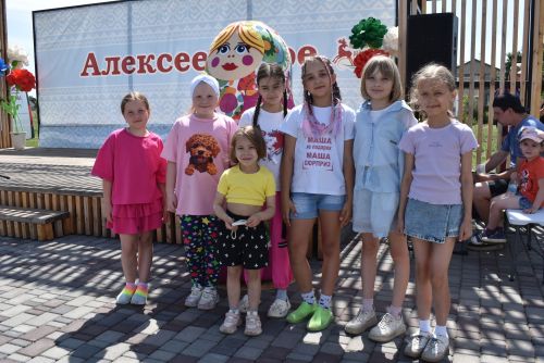 Фоторепортаж с празднования Дня России в Алексеевском