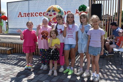 Фоторепортаж с празднования Дня России в Алексеевском