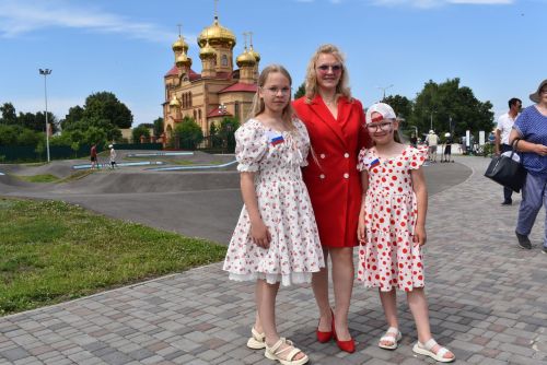 Фоторепортаж с празднования Дня России в Алексеевском