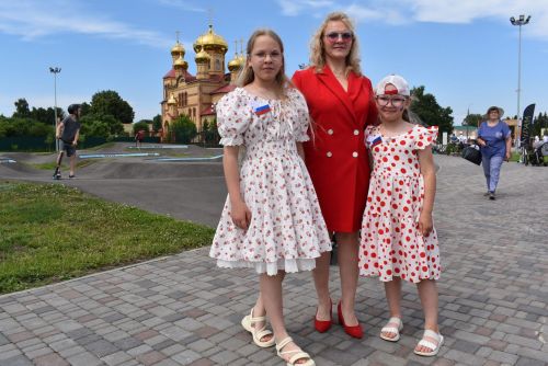 Фоторепортаж с празднования Дня России в Алексеевском