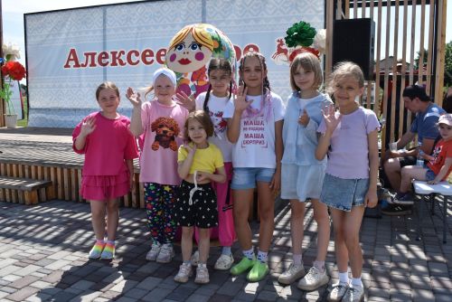 Фоторепортаж с празднования Дня России в Алексеевском