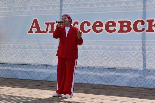 Фоторепортаж с празднования Дня России в Алексеевском