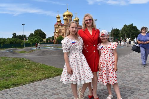 Фоторепортаж с празднования Дня России в Алексеевском