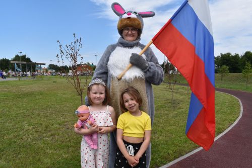 Фоторепортаж с празднования Дня России в Алексеевском