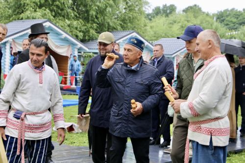 Алексеевский район представил сказочное подворье на Казанском Сабантуе