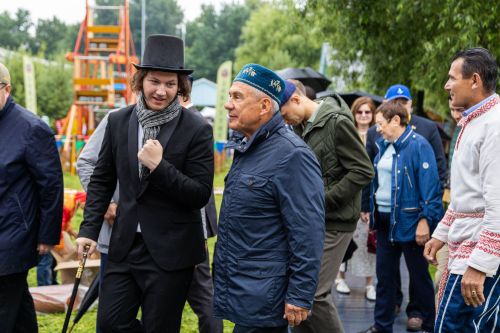 Алексеевский район представил сказочное подворье на Казанском Сабантуе