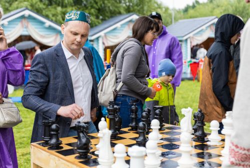 Алексеевский район представил сказочное подворье на Казанском Сабантуе