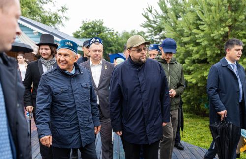 Алексеевский район представил сказочное подворье на Казанском Сабантуе
