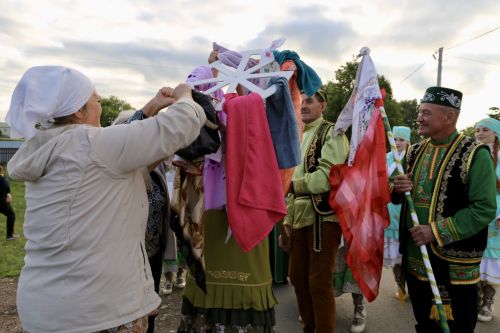 В Алексеевском прошел традиционный сбор подарков к Сабантую