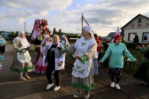 В Алексеевском прошел традиционный сбор подарков к Сабантую