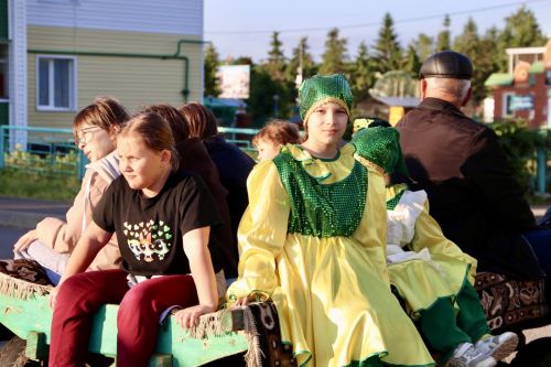 В Алексеевском прошел традиционный сбор подарков к Сабантую