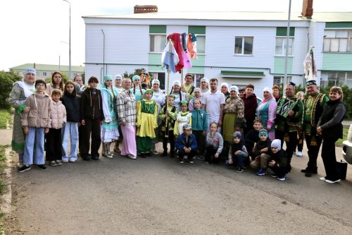 В Алексеевском прошел традиционный сбор подарков к Сабантую