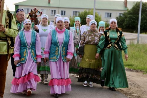 В Алексеевском прошел традиционный сбор подарков к Сабантую
