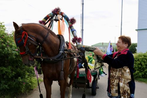 В Алексеевском прошел традиционный сбор подарков к Сабантую