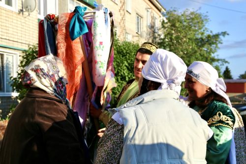 В Алексеевском прошел традиционный сбор подарков к Сабантую